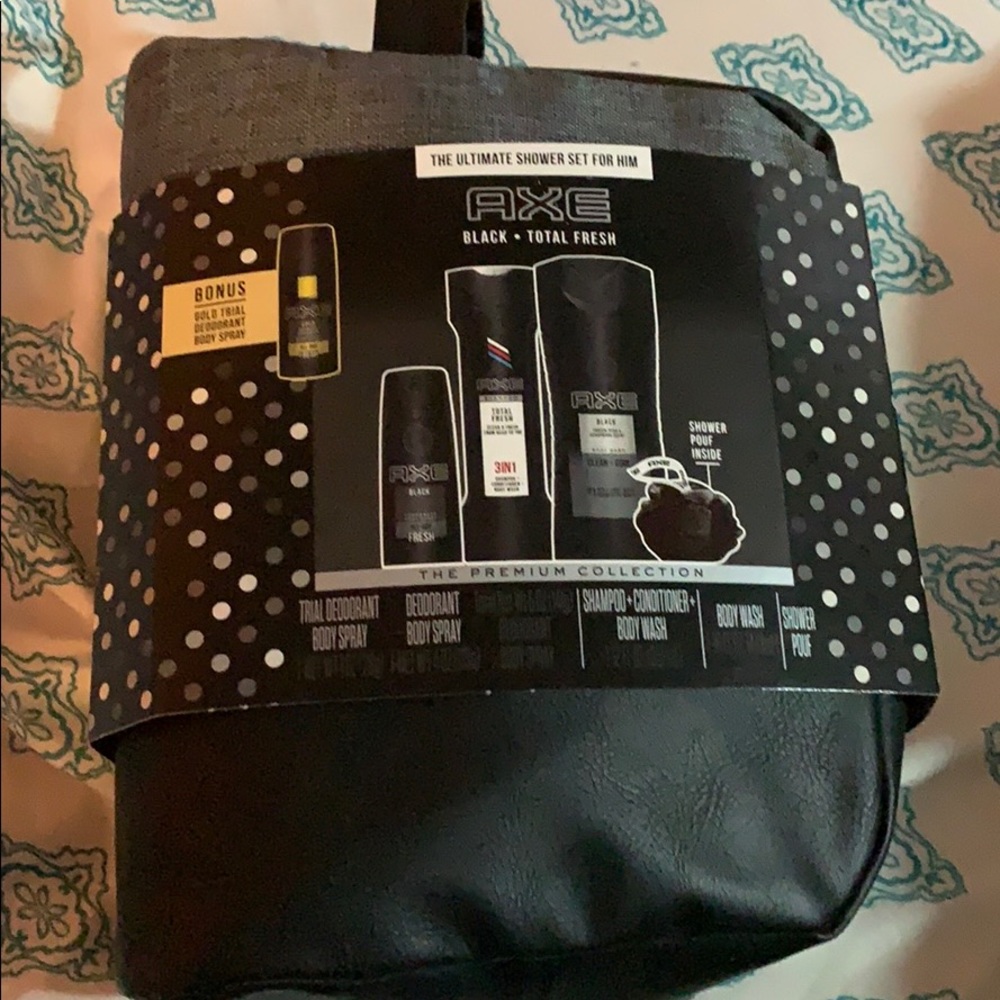 Brand new, never opened axe set!
